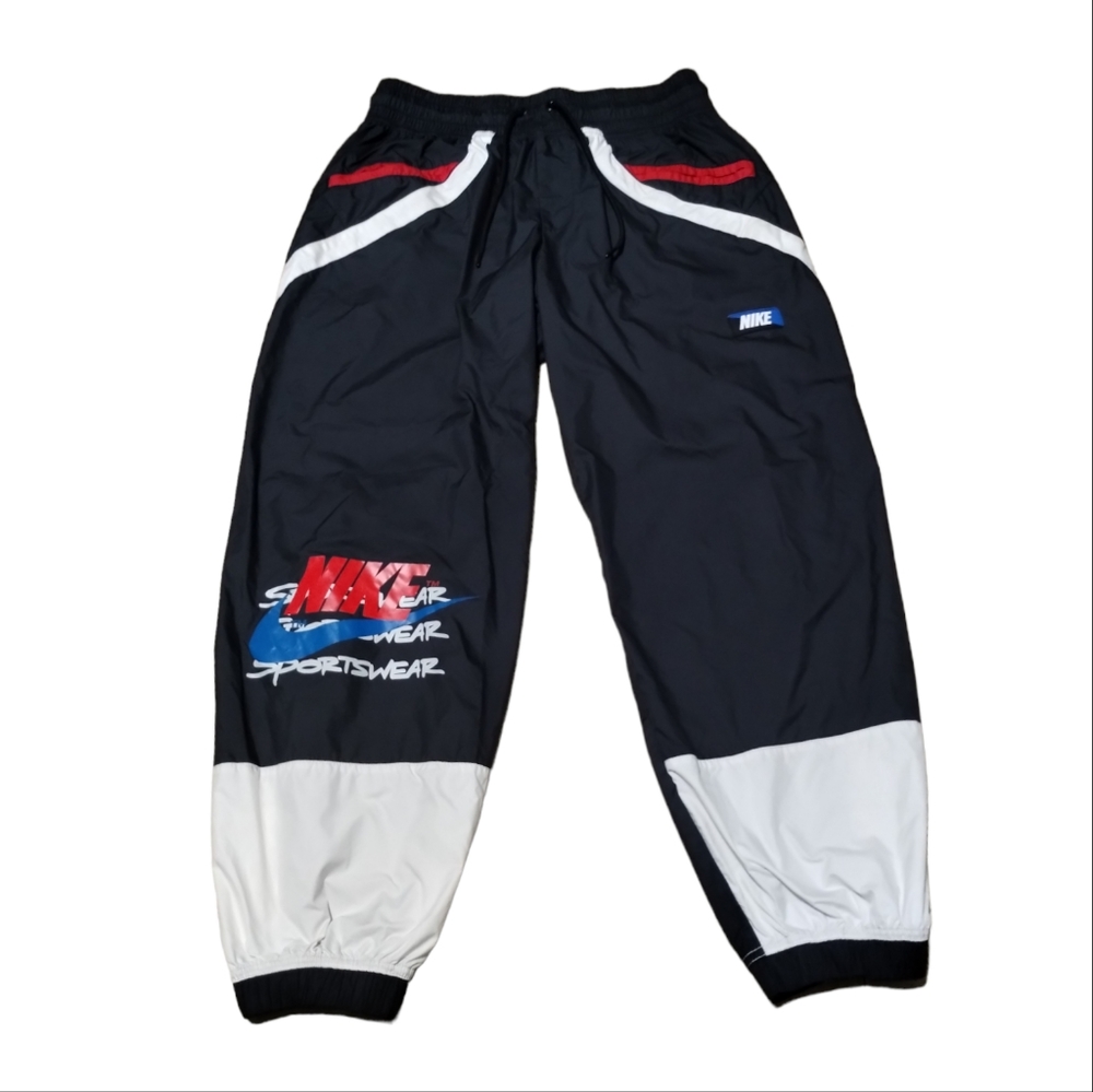 Nike Balloon Sweatpants Girl Medium Sport Woven Jogger track athletic Pant